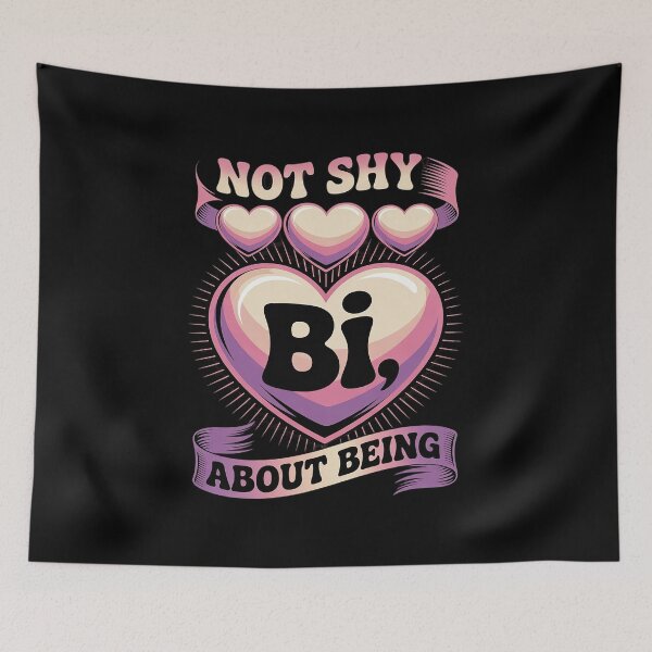 Item preview, BiSexual Gay Pride Month Not Shy About Being Bi Pride  designed and sold by GGrizeldaRivas.