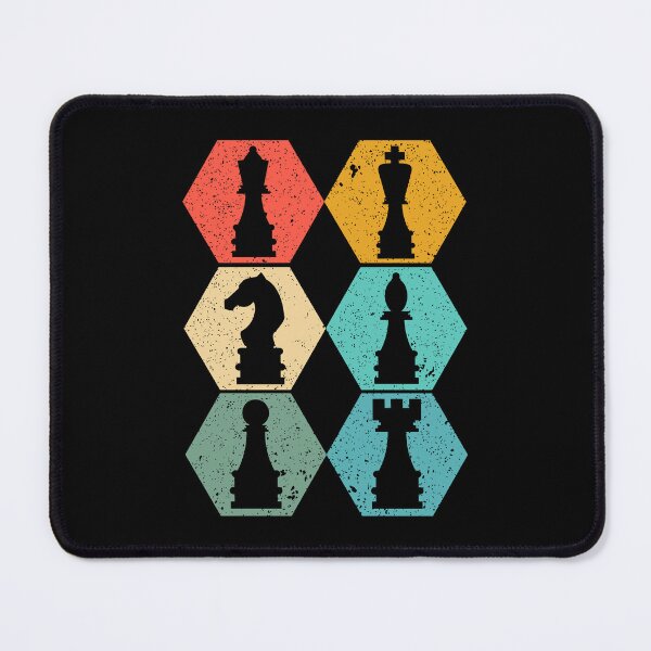 Item preview, Retro Sunset Chess Art – Perfect Gift for Chess Players designed and sold by Suzy Perez Art.