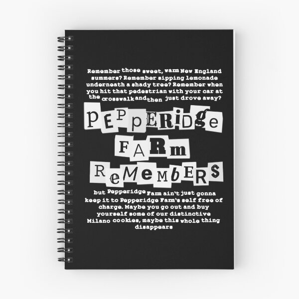 Item preview, Pepperidge Farm Remembers - Quote [white] designed and sold by red-leaf.
