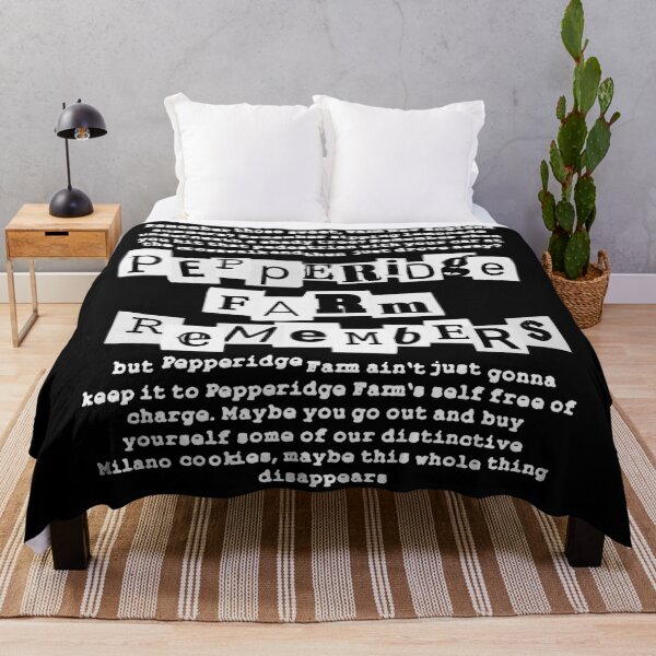 Item preview, Pepperidge Farm Remembers - Quote [white] designed and sold by red-leaf.