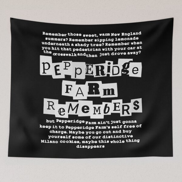 Item preview, Pepperidge Farm Remembers - Quote [white] designed and sold by red-leaf.