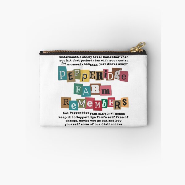 Item preview, Pepperidge Farm Remembers - Quote [colors/black] designed and sold by red-leaf.