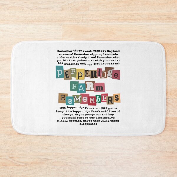 Item preview, Pepperidge Farm Remembers - Quote [colors/black] designed and sold by red-leaf.