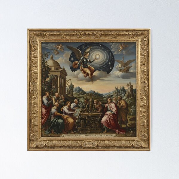 Item preview, Framed Renaissance Painting designed and sold by ArtQueen777.