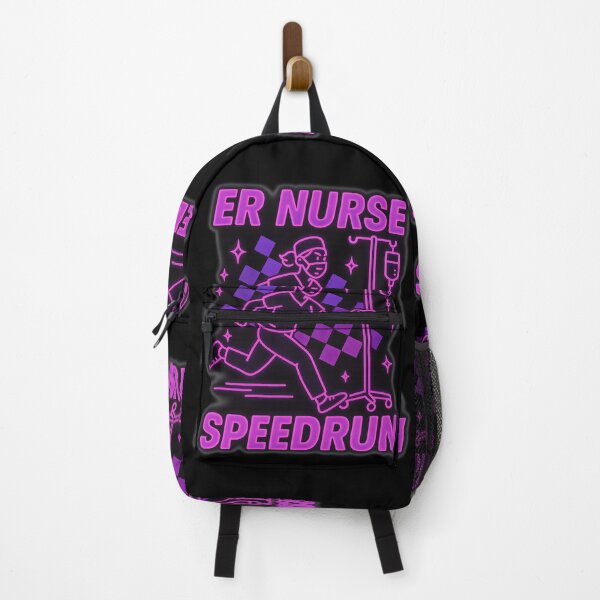 Item preview, ER Nurse Speedrun – Funny Emergency Room Nurse Design for ER RNs, Trauma Nurses, and Critical Care Staff designed and sold by ClinicalHubs.