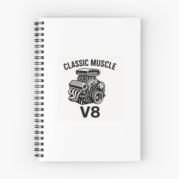 Item preview, Classic Muscle Car Engine V8 | Hot Rod Garage Vintage Mechanic designed and sold by Fleetwood1994.