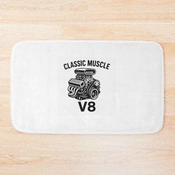 Item preview, Classic Muscle Car Engine V8 | Hot Rod Garage Vintage Mechanic designed and sold by Fleetwood1994.