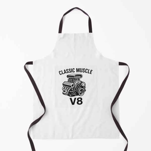 Item preview, Classic Muscle Car Engine V8 | Hot Rod Garage Vintage Mechanic designed and sold by Fleetwood1994.