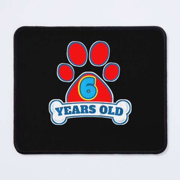 Item preview, Kids 6 Year Old 6Th Birthday Paw Themed Party Gift Boys Girls designed and sold by MadalynKiehn.