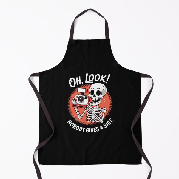 Item preview, Skeleton Oh Look Nobody Gives A Shit designed and sold by Belkisallen.