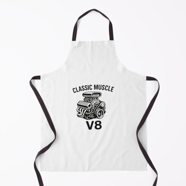 Item preview, V8 Engine Line Art | Classic Muscle Car Hot Rod Retro Mechanic designed and sold by Fleetwood1994.