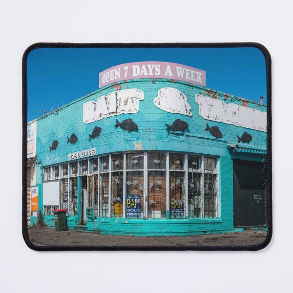 Item preview, Tienda de cebos de pesca, Newport, Melbourne designed and sold by Kate Powick.