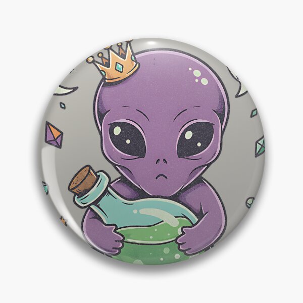 Item preview, Potion Master Alien Prince - Cute Extraterrestrial Magic designed and sold by AwesomeBeyondLimits.