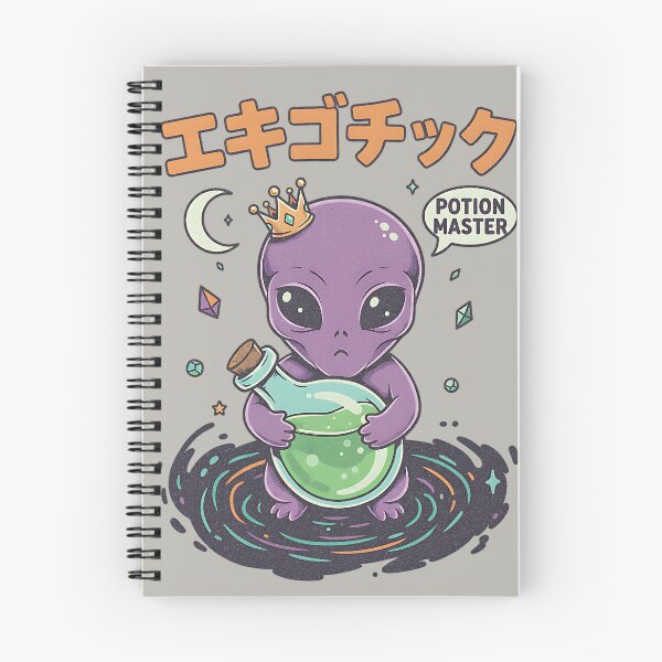 Item preview, Potion Master Alien Prince - Cute Extraterrestrial Magic designed and sold by AwesomeBeyondLimits.