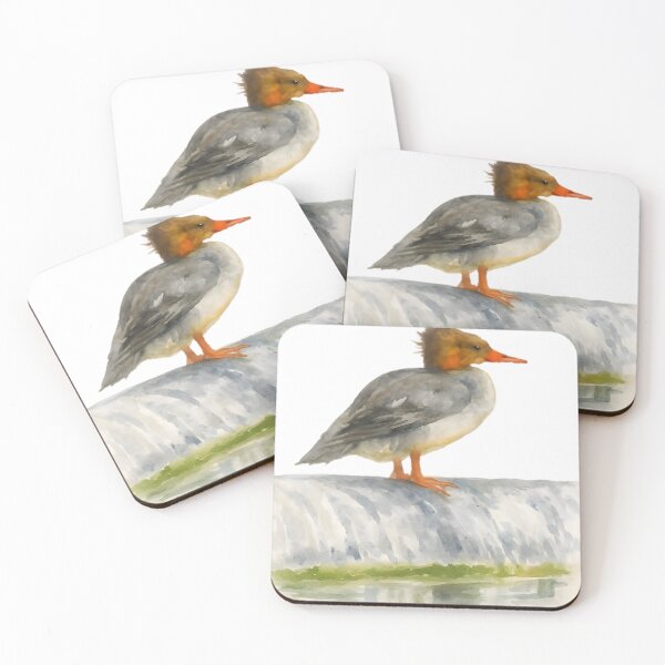 Item preview, Common Merganser (Mergus merganser) designed and sold by HOMETOWN86.