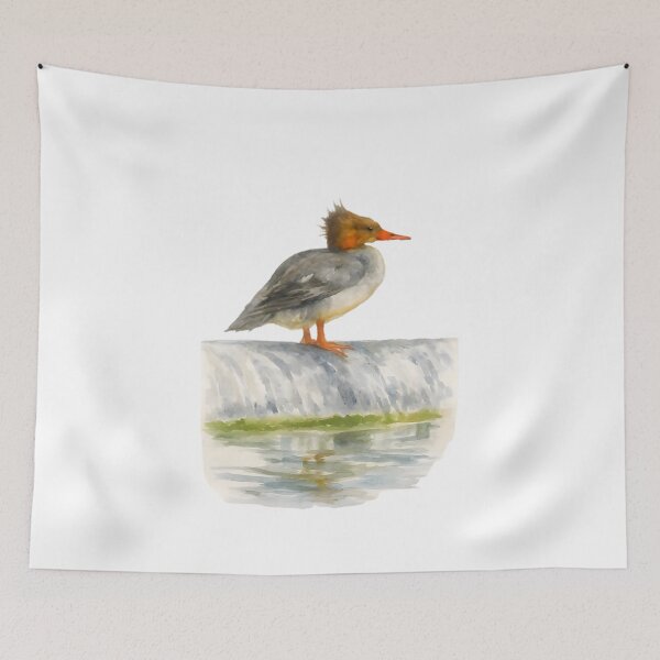 Item preview, Common Merganser (Mergus merganser) designed and sold by HOMETOWN86.