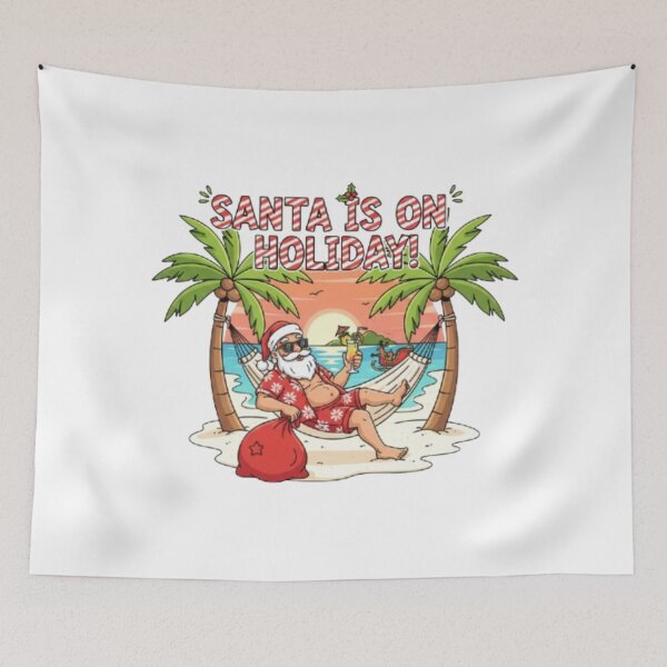 Item preview, Relaxing Santa | Tropical Holidays After Christmas designed and sold by FutureService.