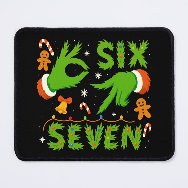 Item preview, 67 Green Hands Christmas Shirt Six Seven Meme Brainrot Xmas  designed and sold by PipoPayment.