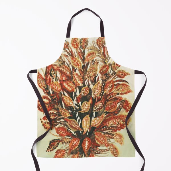 Item preview, Pomegranate on a Green Background designed and sold by SharonTheFirst.