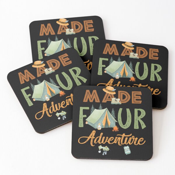 Item preview, Made Four Adventure 4Th Birthday Camping Themed Party designed and sold by MadalynKiehn.