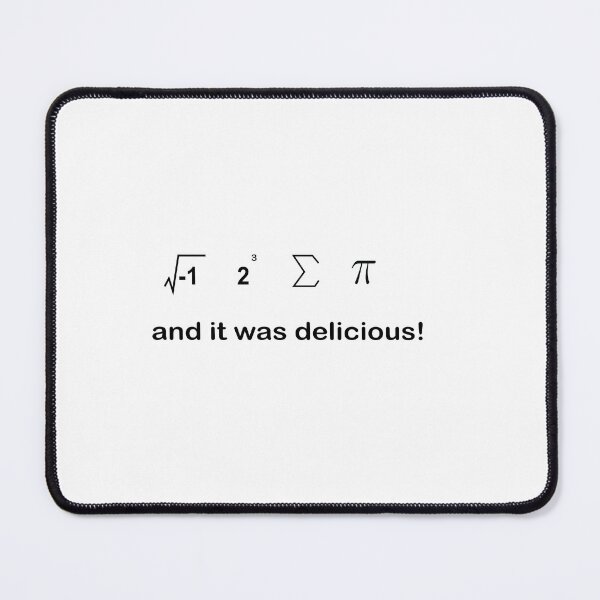 Item preview, I Ate Some Pi – √(-1) 2³ Σ π Math Pun | Nerdy STEM Humor T-Shirt designed and sold by sciencefacts.