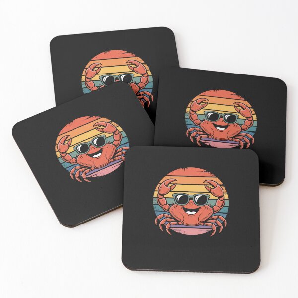 Item preview, Crab With Sunglasses designed and sold by TorjeARTStore.