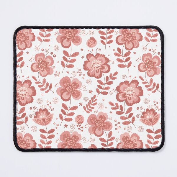Item preview, Whimsical Pink Blooms Seamless Pattern designed and sold by HolmeProud.