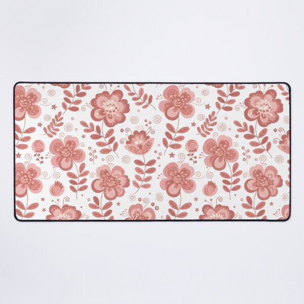 Item preview, Whimsical Pink Blooms Seamless Pattern designed and sold by HolmeProud.