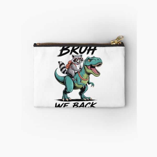 Item preview, Back To School Raccoon Riding Dinosaur designed and sold by NewIdeasSArt.