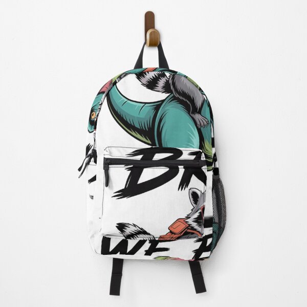 Item preview, Back To School Raccoon Riding Dinosaur designed and sold by NewIdeasSArt.