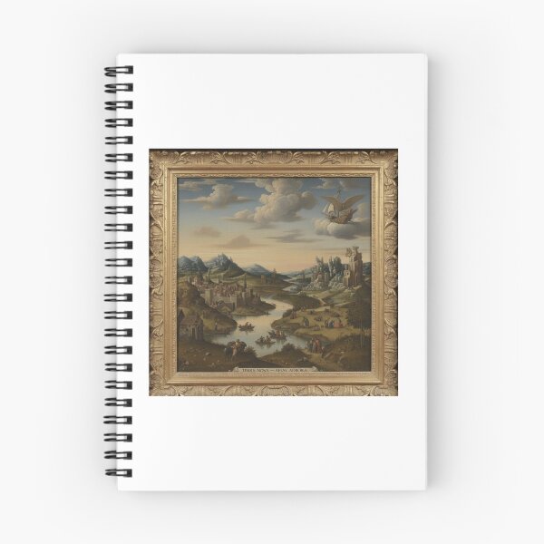 Item preview, Golden Framed Fantasy Painting designed and sold by ArtQueen777.