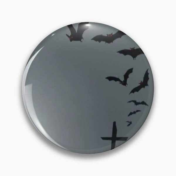 Item preview, moon art and bats designed and sold by HinariDesign.