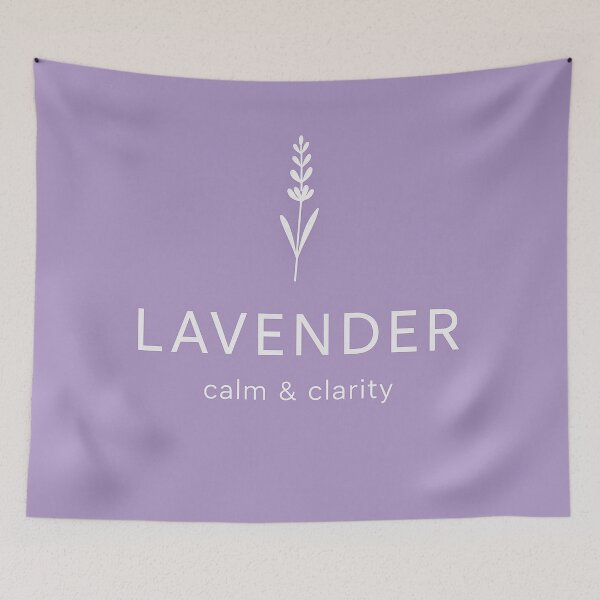 Item preview, Lavender Peace & Clarity – Minimalist Wellness Design for Relaxation & Balance designed and sold by MrsMimpi.