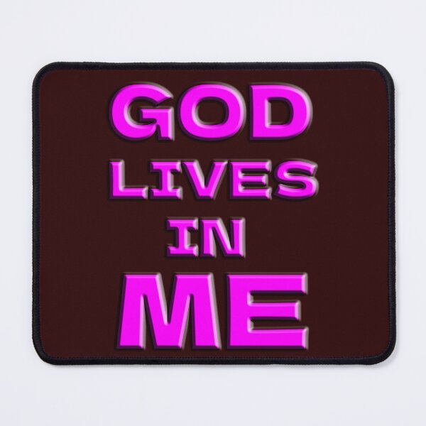 Item preview, God lives in me designed and sold by Clothes and Stickers .
