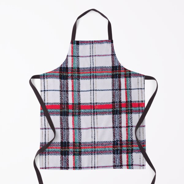 Item preview, White Tartan with Red and Black Stripes designed and sold by SassyArtistry.