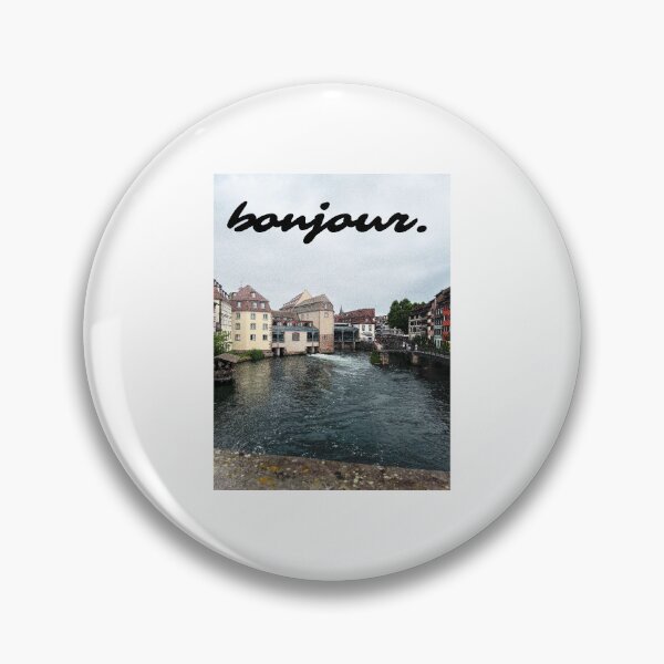 Item preview, bonjour. strasbourg. designed and sold by Aesthetic Atlas.