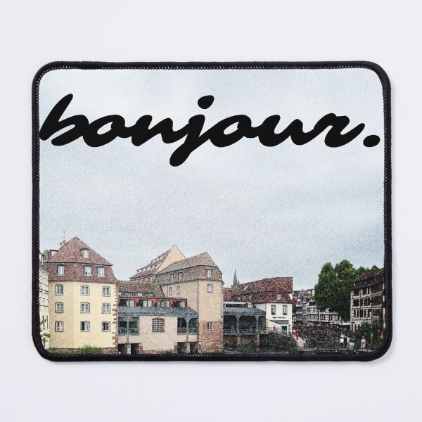 Item preview, bonjour. strasbourg. designed and sold by Aesthetic Atlas.