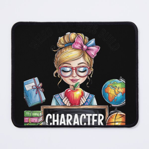 Item preview, Weird Teachers Build Character Teacher Appreciation Men Women Kids designed and sold by Belkisallen.