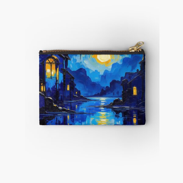 Item preview, Moonlit Reflections – Urban Silence in Surreal Nightlight designed and sold by FotoworldEdel.