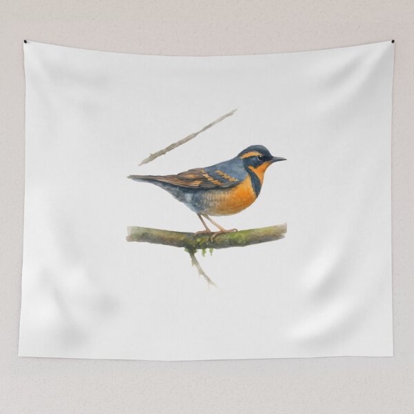 Item preview, Varied Thrush (Ixoreus naevius) designed and sold by HOMETOWN86.