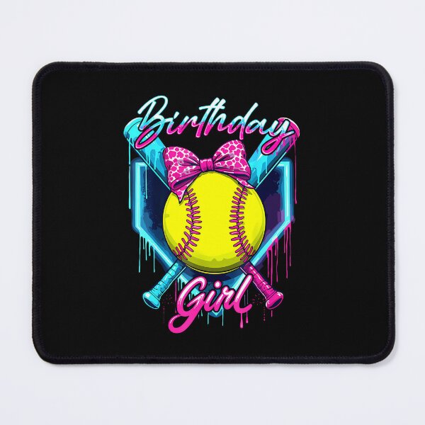 Item preview, Funny Ice Cream Softball Drip Birthday Girl Softball Player designed and sold by MadalynKiehn.