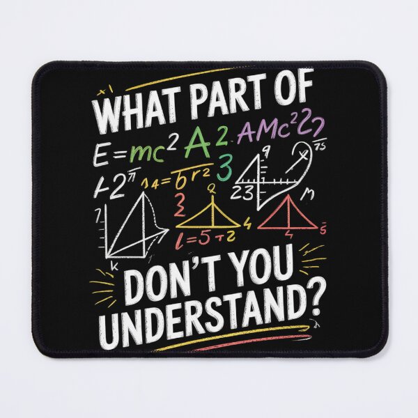Item preview, What part of don't you understand for math teacher  designed and sold by Belkisallen.