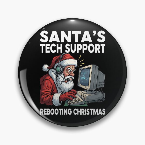 Item preview, Santa'S Tech Support Rebooting Christmas Xmas Son  designed and sold by PipoPayment.