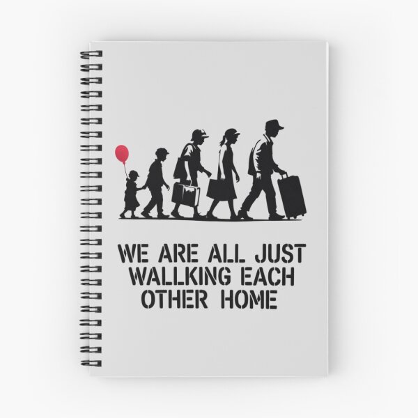Item preview, Banksy - We are all just walking each other home designed and sold by 123ks.