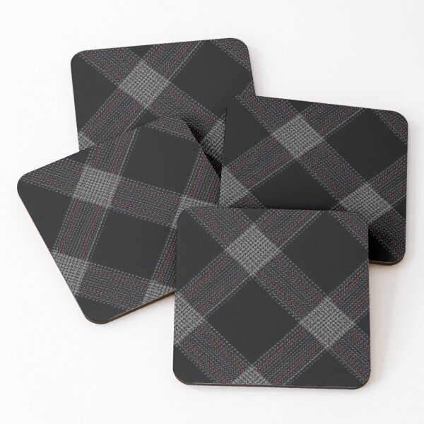 Item preview, Dark Gray and Red Tartan Pattern designed and sold by SassyArtistry.