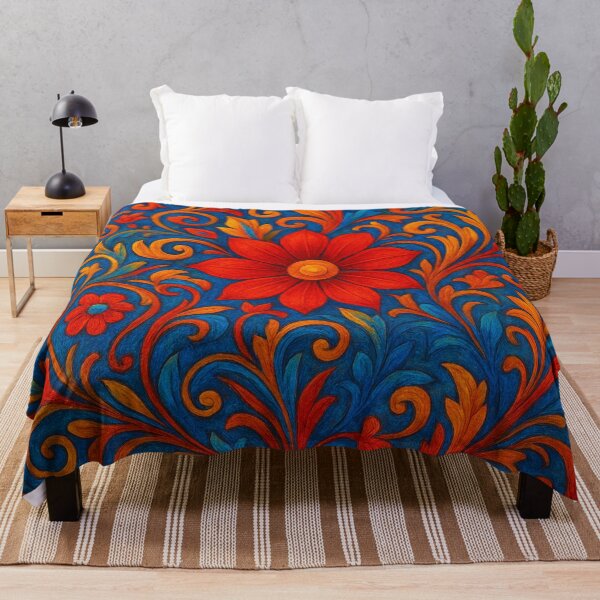Item preview, Surreal floral splendor in colors designed and sold by Sigtrix.