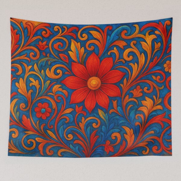 Item preview, Surreal floral splendor in colors designed and sold by Sigtrix.