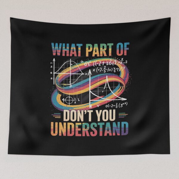 Item preview, What Part Of Don't You Understand  Math Teacher  designed and sold by Belkisallen.