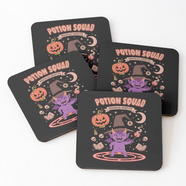 Item preview, Potion Squad Magical Misfits - Cute Demon Wizard Halloween Art designed and sold by AwesomeBeyondLimits.