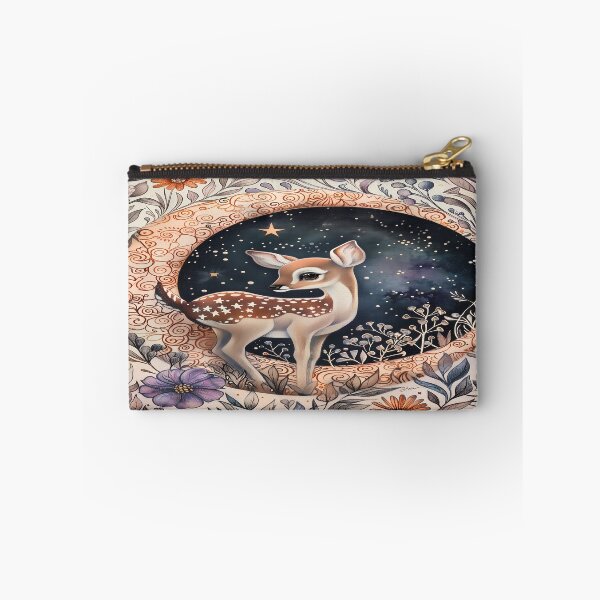 Item preview, Baby Deer - Crescent Moon Art designed and sold by PawPrintStyles.